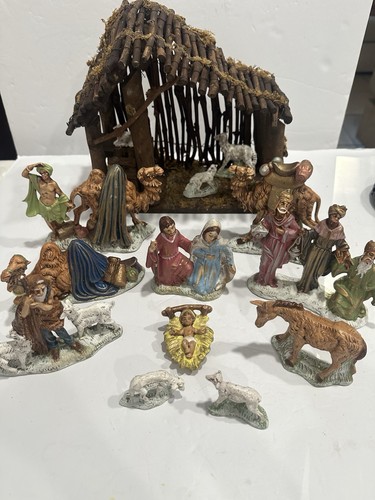 Vintage italian chalkware - vintage,